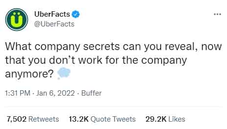 ben shapiro israel tweet - O UberFacts What company secrets can you reveal, now that you don't work for the company anymore? Buffer 7,502 Quote Tweets