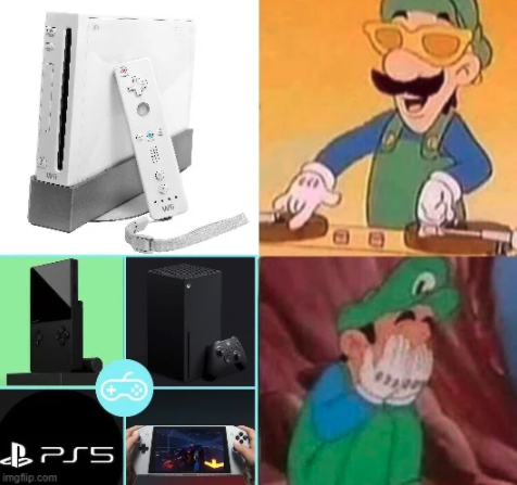funny gaming memes - wii console - w w Bpss imgflip.com