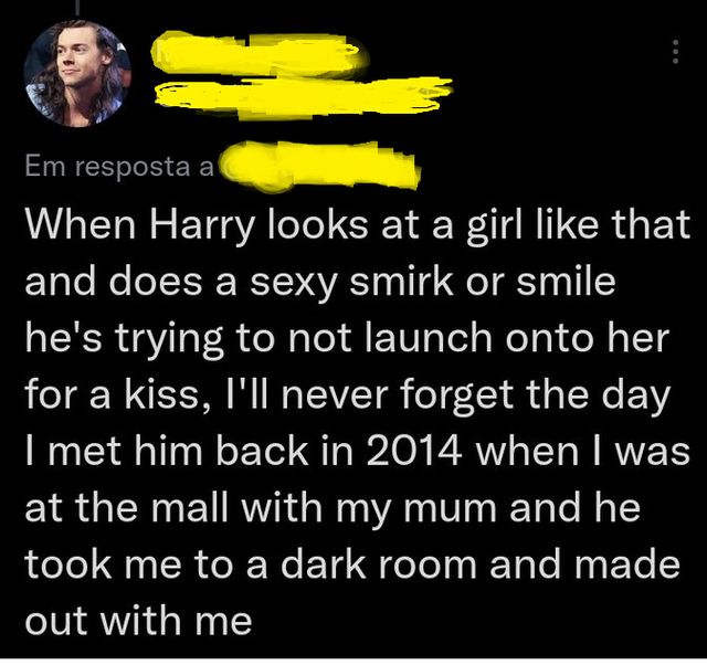 people lying on the internet -love you this big lyrics - Em resposta a When Harry looks at a girl that and does a sexy smirk or smile he's trying to not launch onto her for a kiss, I'll never forget the day I met him back in 2014 when I was at the mall wi