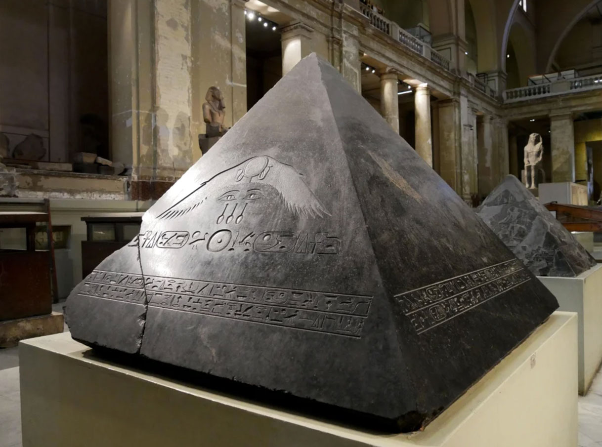 fascinating artifacts - black pyramid of amenemhat