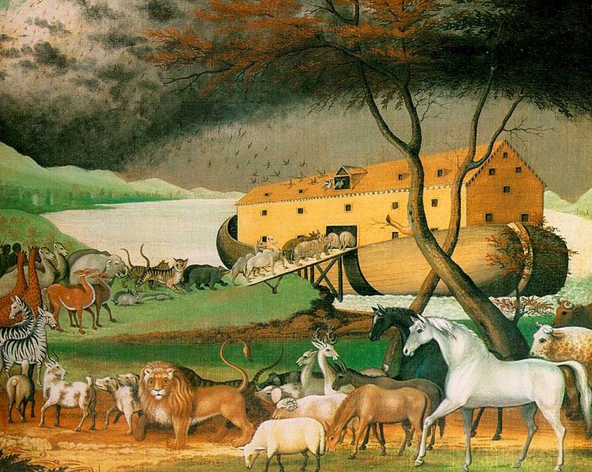 noah's ark edward hicks