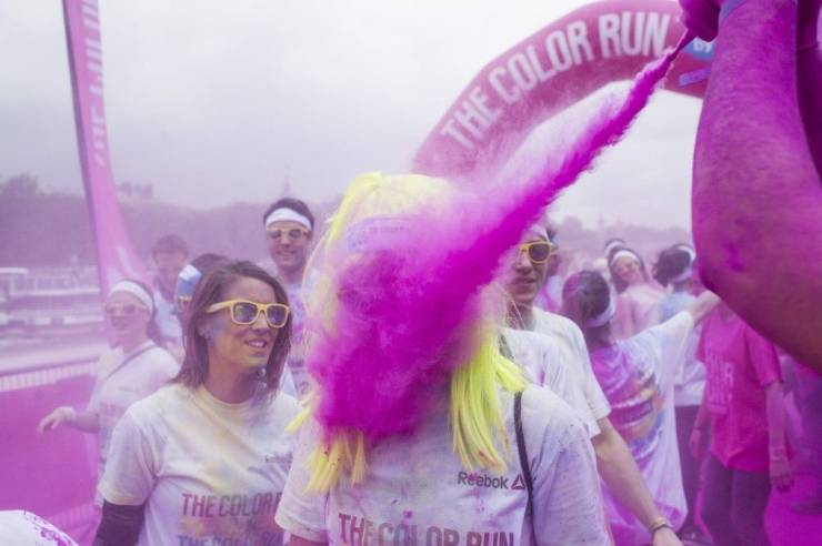 awesome random pics and photos - fun - The Color Run Reebok A The Color The Color Rum
