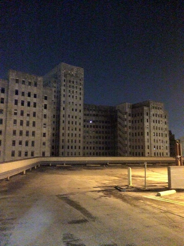 u/killHACKS: <br> This abandoned hospital had a visitor last night