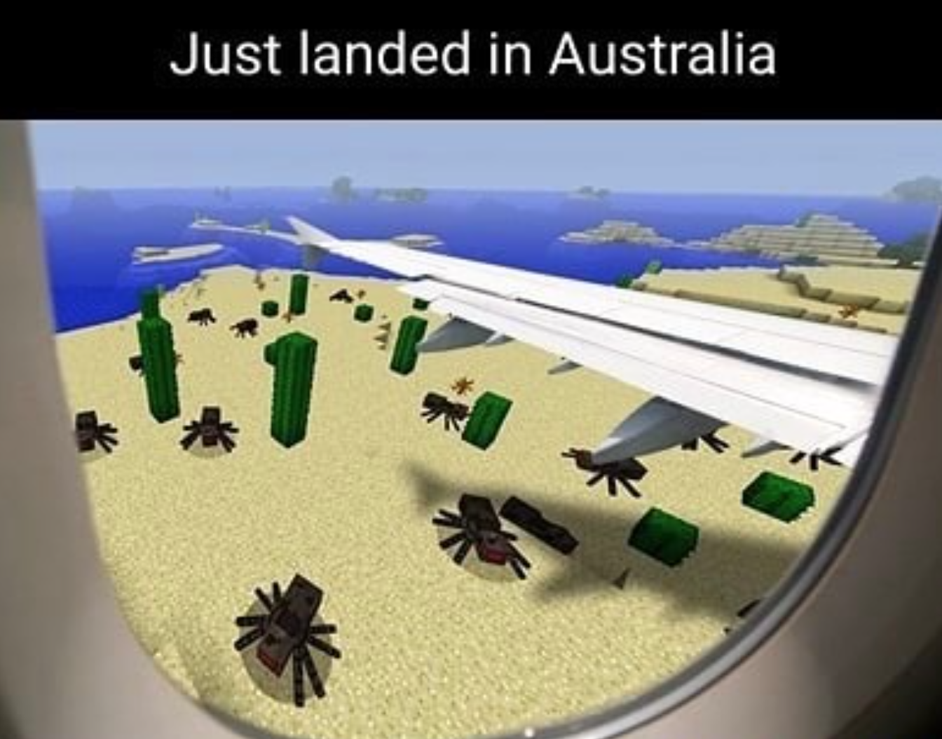 funny gaming memes - air travel - Just landed in Australia