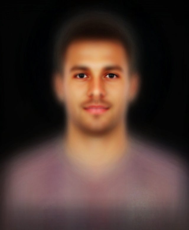 average faces - composite portraits - head