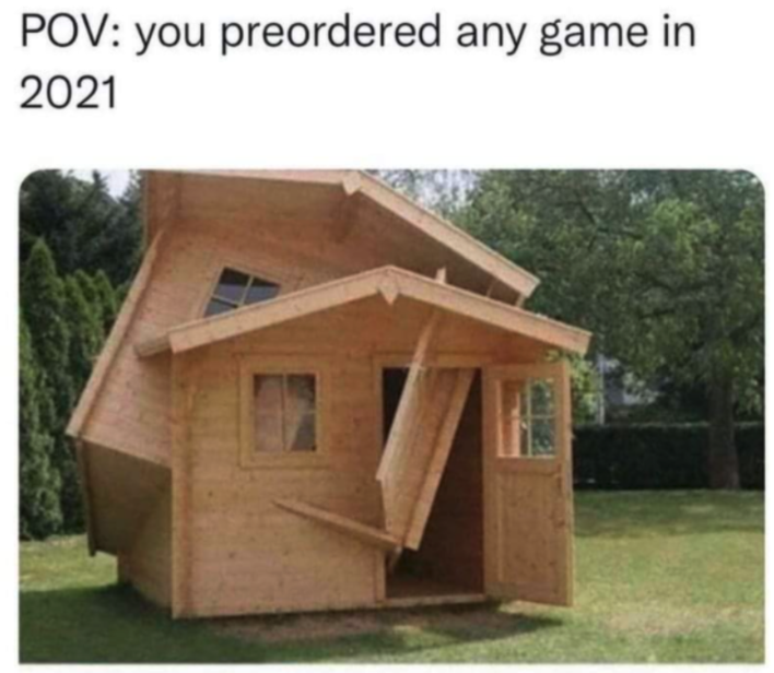 funny gaming memes - ancient agora of athens - Pov you preordered any game in 2021
