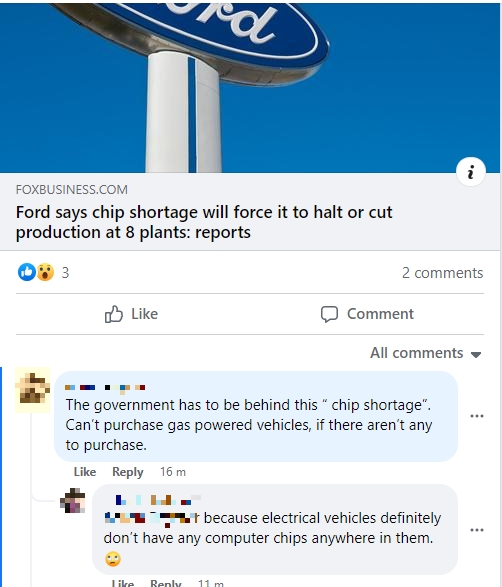 savage comments brutal comebacks - d 'N Foxbusiness.Com Ford says chip shortage will force it to halt or cut production at 8 plants reports 3 2 Comment All .. The government has to be behind this chip shortage