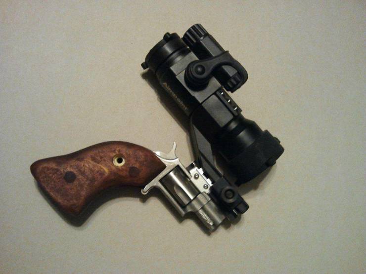 random pics - funny attachment pistol