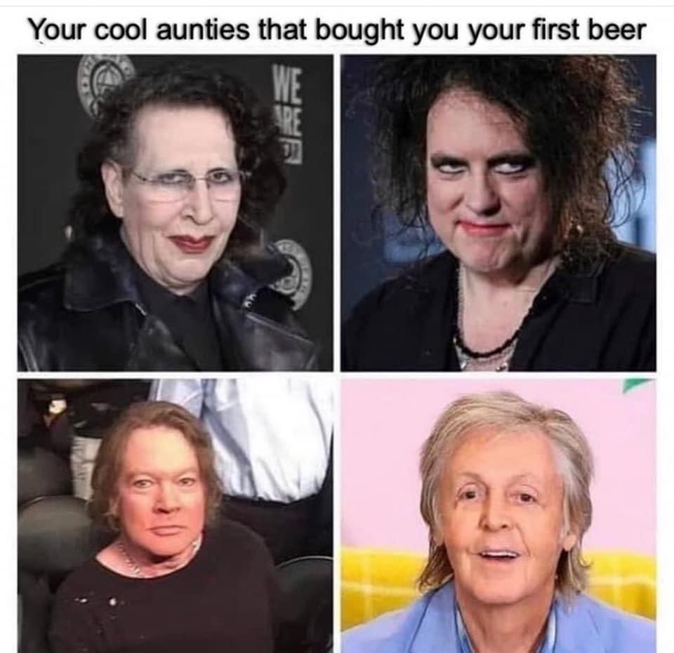 dank memes - Your cool aunties that bought you your first beer We Vre