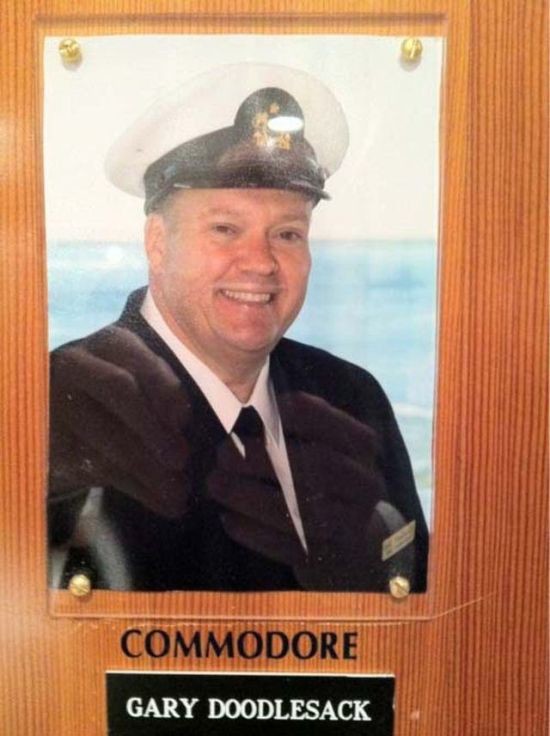 awkward names - Commodore Gary Doodlesack