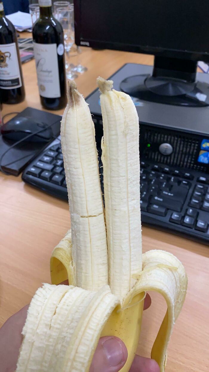 Behold, the double banana!