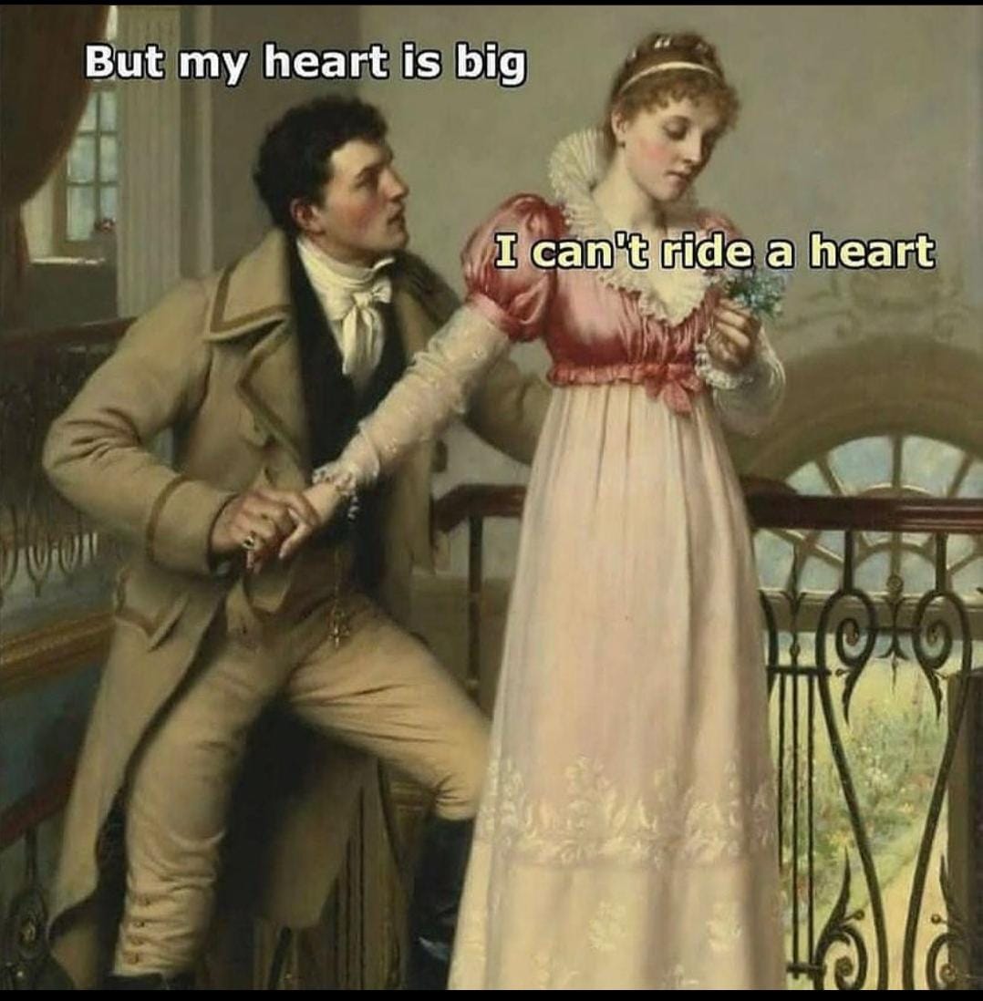 dank memes - cant ride a heart meme - But my heart is big I can't ride a heart to A