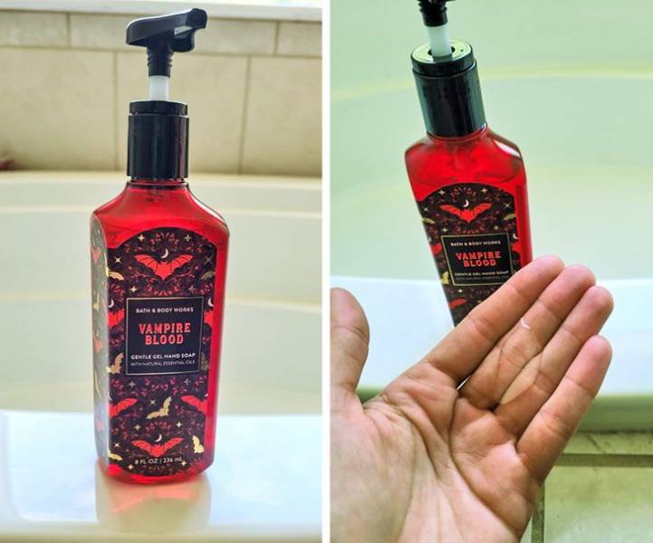 expectations vs reality - Ga Vampire Blood Bath & Body Works Vampire Blood Genplegel Hand Soap BRO236