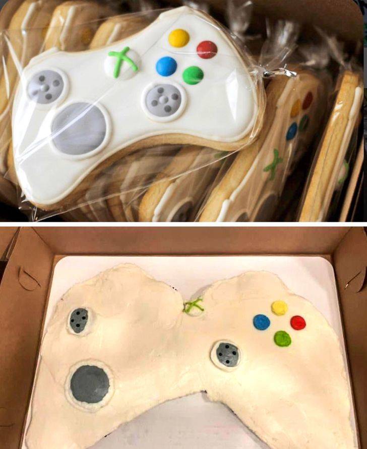 expectations vs reality - game controller