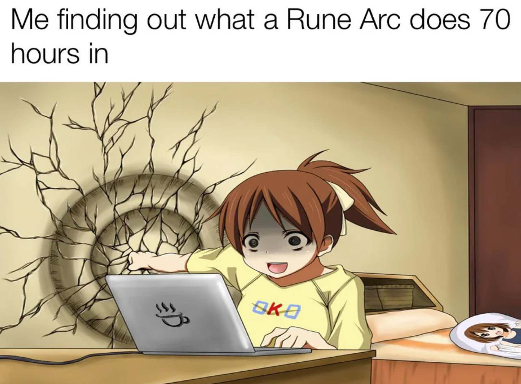 elden ring memes - make pp big - Me finding out what a Rune Arc does 70 hours in ke B
