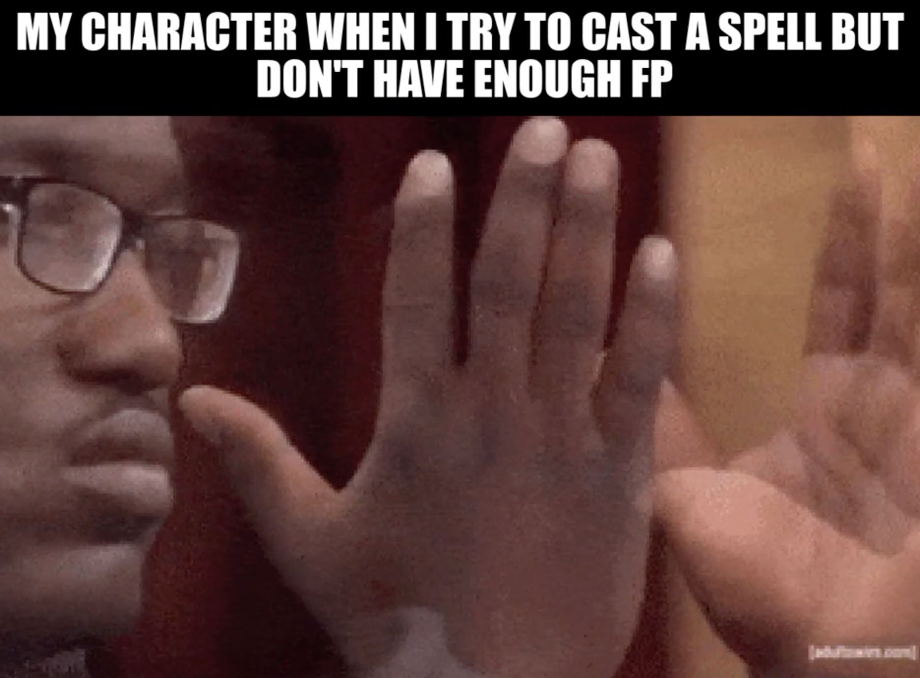 elden ring memes - metro bank - My Character When I Try To Cast A Spell But Don'T Have Enough Fp