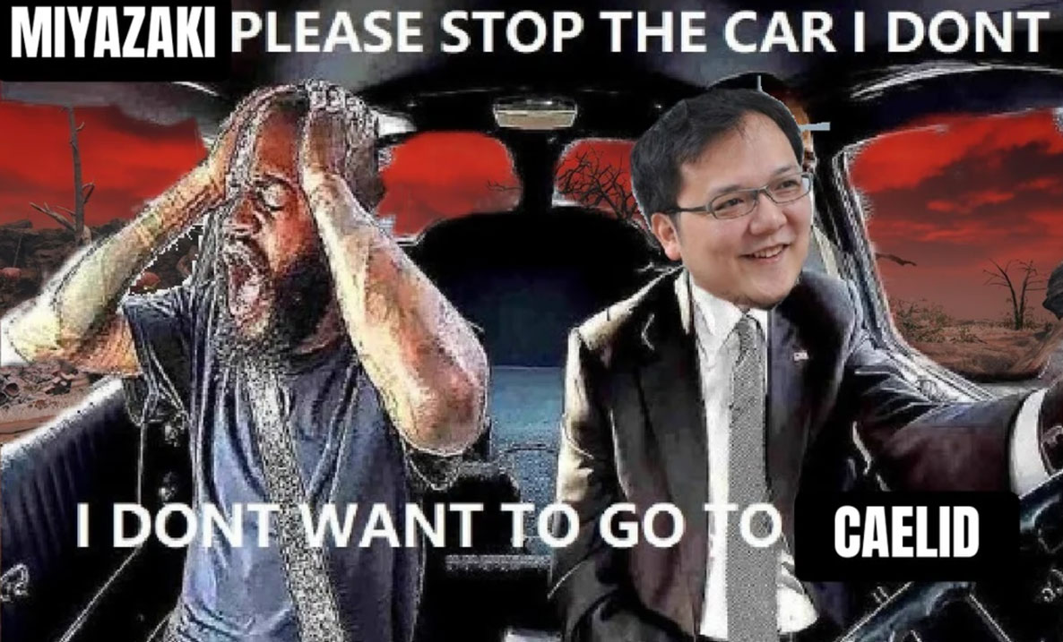 elden ring memes - no obama i don t wanna go - Miyazaki Please Stop The Car I Dont I Dont Want To Go To Caelid