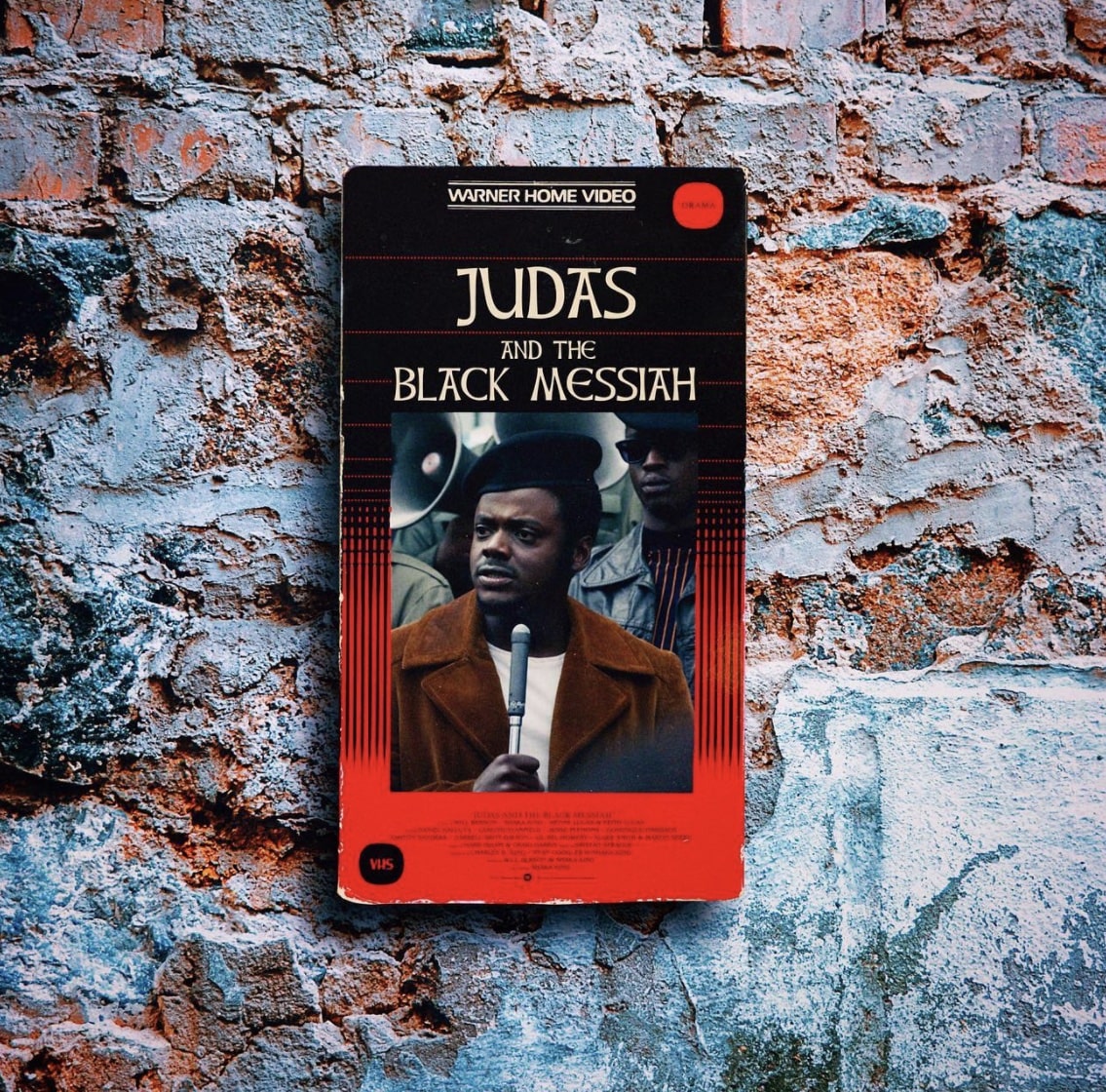 VHS tape edits - poster - Warner Home Video Judas And The Black Messiah Mir