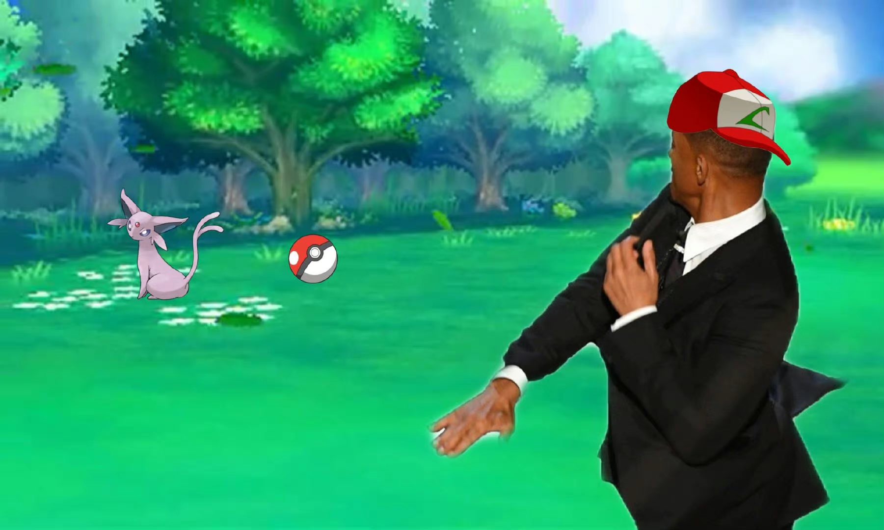 Will Smith Slap memes -  pokemon