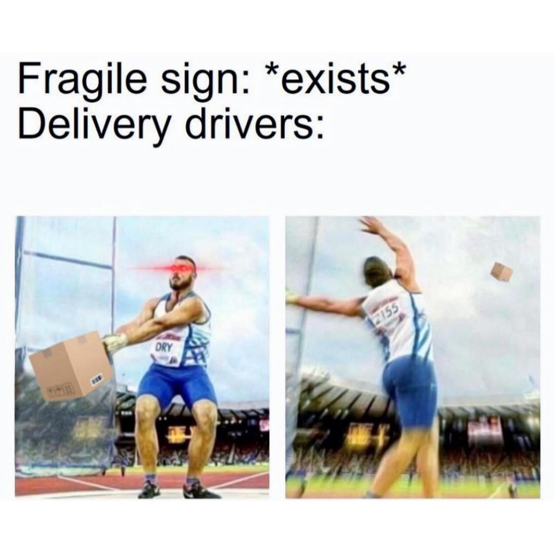 It does seem like this is how they're delivered.