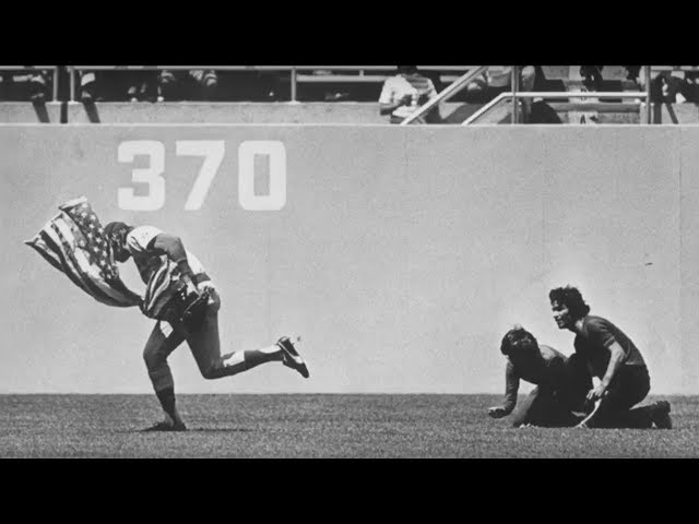 Crazy Moments in Baseball - rick monday saves american flag - 370