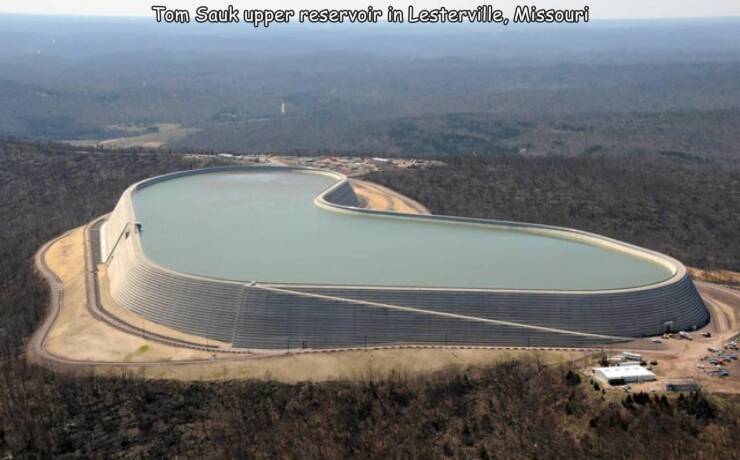 cool pics - taum sauk reservoir - Tom Sauk upper reservoir in Lesterville, Missouri