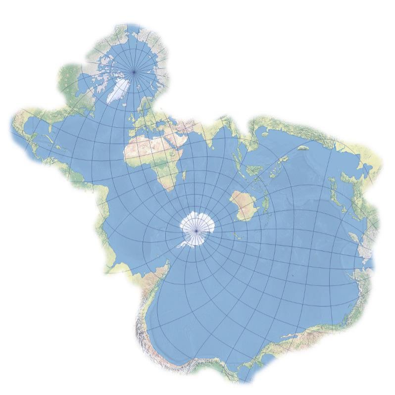 Terrible Maps - world map according to fish