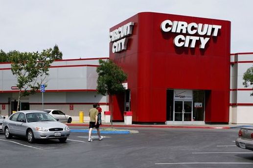 Defunct Companies -circuit city - Rut Circuit City