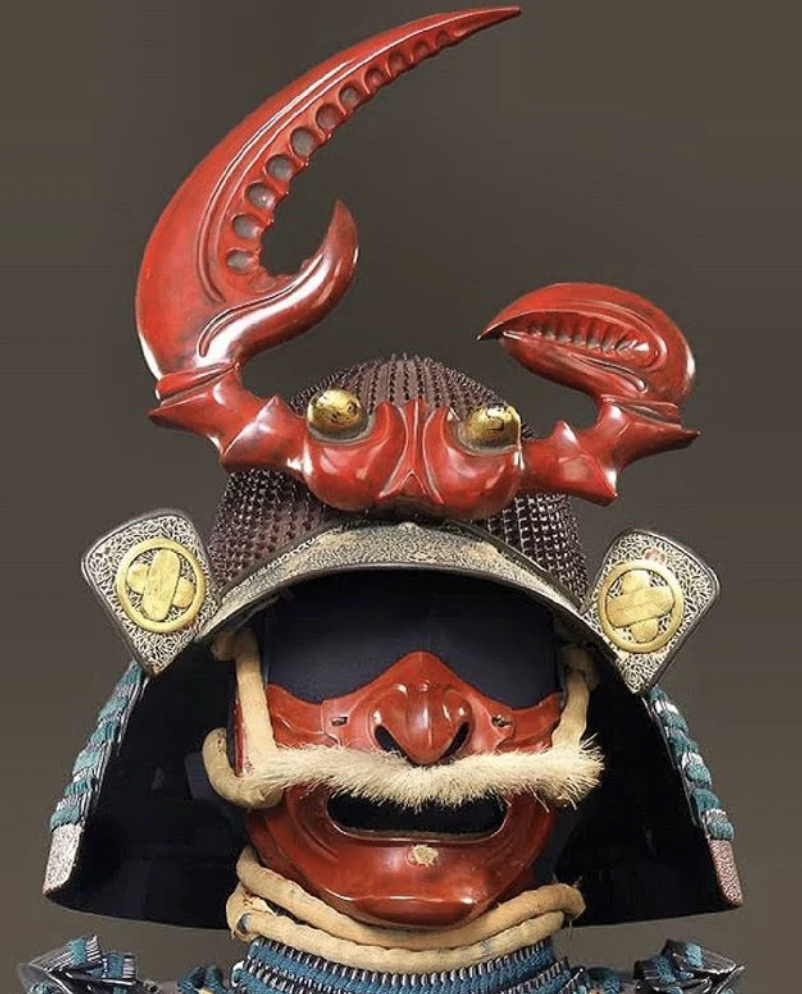 awesome ancient artifcats - crab samurai armor