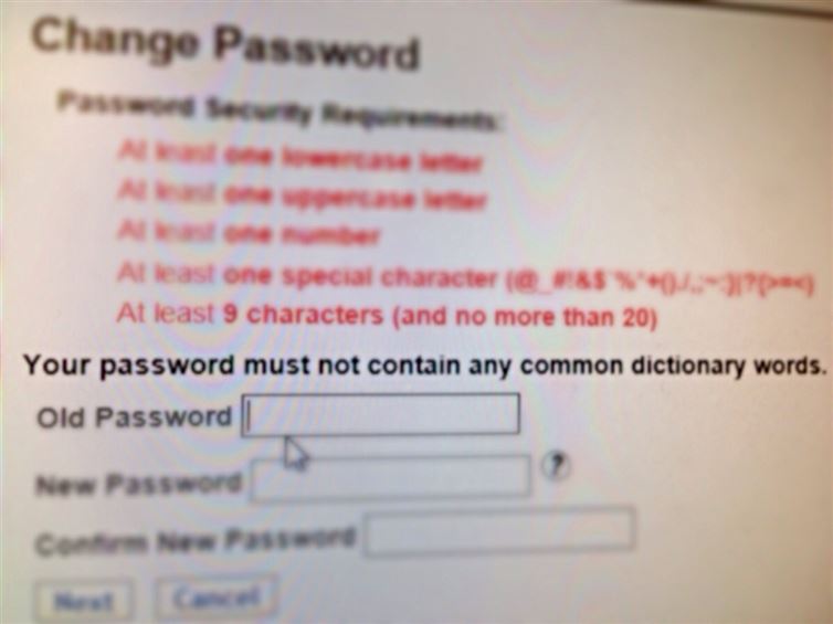This should make it almost impossible to remember the password.