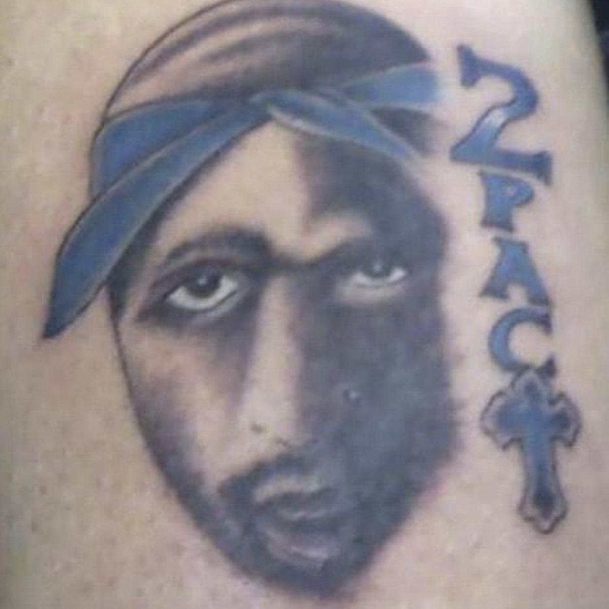 Bad Tattoos - 2pac tattoo