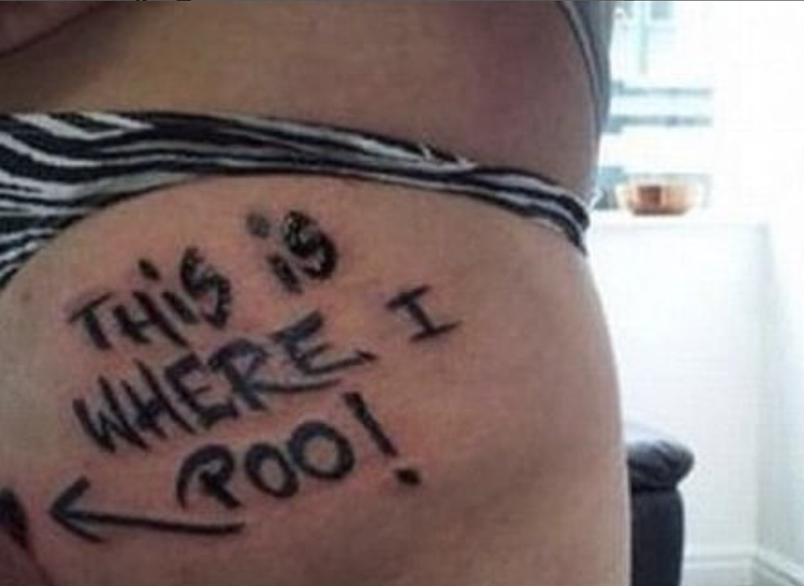 Bad Tattoos - dad tattoos - This is Where I Roo!