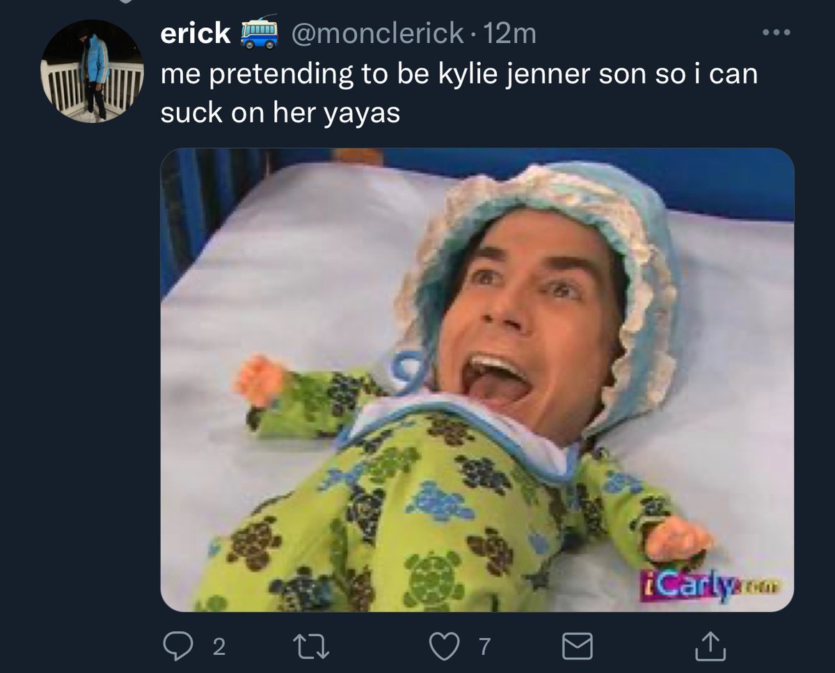 Dude's Taking L's Online - spencer icarly crib - erick from 12m me pretending to be kylie jenner son so i can suck on her yayas iCarly can 2 27 7
