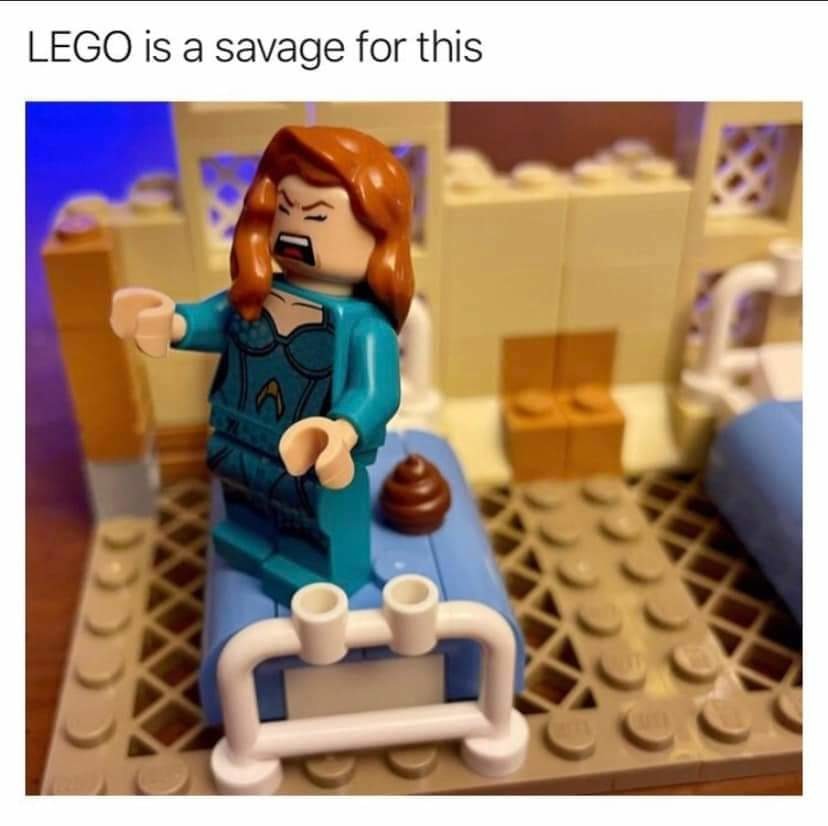 awesome randoms - lego amber heard - Lego is a savage for this
