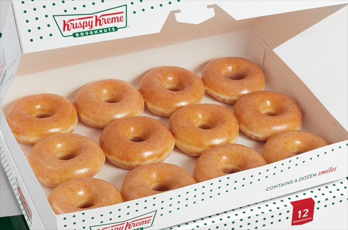 food to fornicate with - krispy kreme doughnuts - Fok Far ut www Krispy Kreme Doughnuts Kreme Contains A Dozen Smiles 12