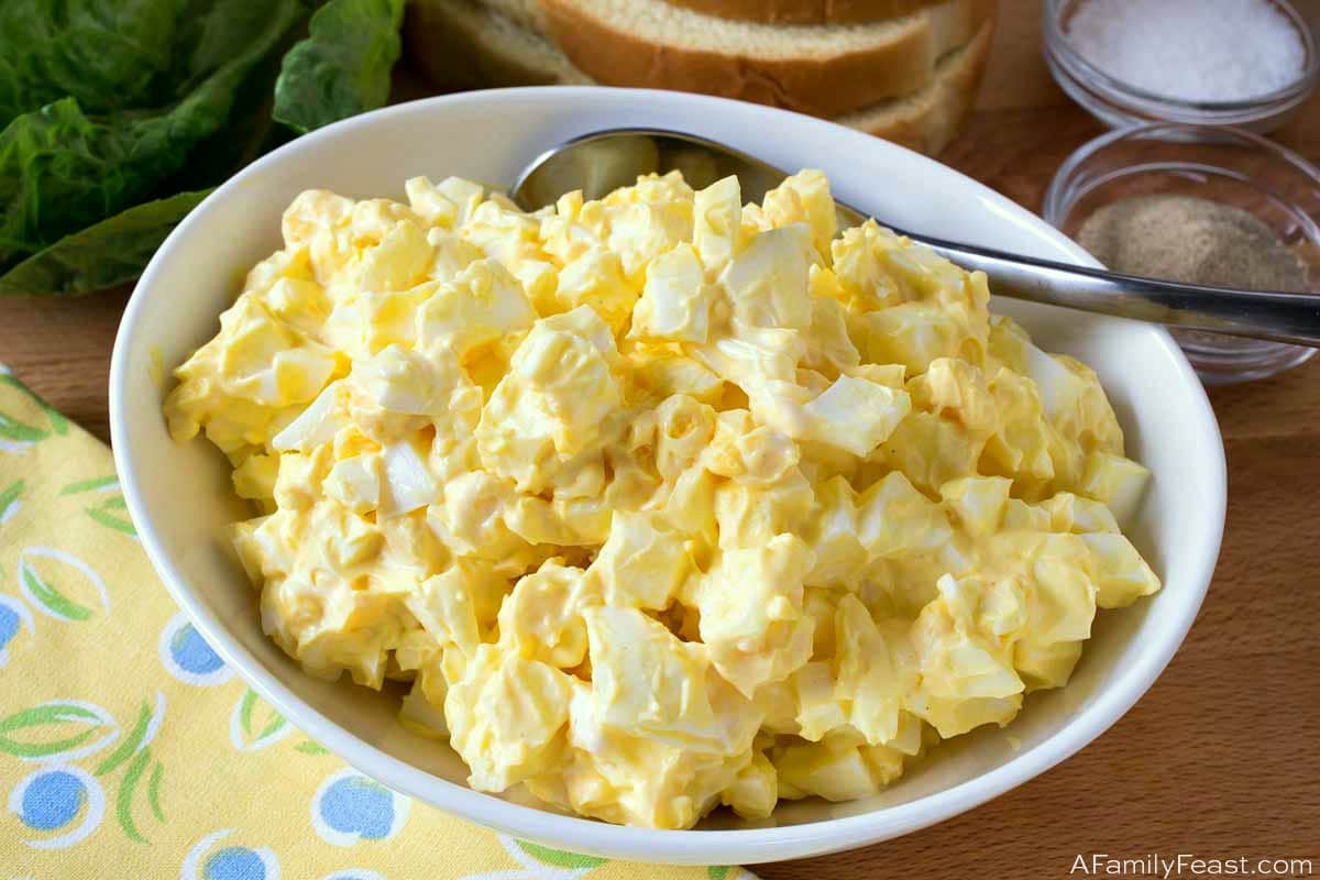 food to fornicate with - american egg salad - 8 AFamilyFeast.com