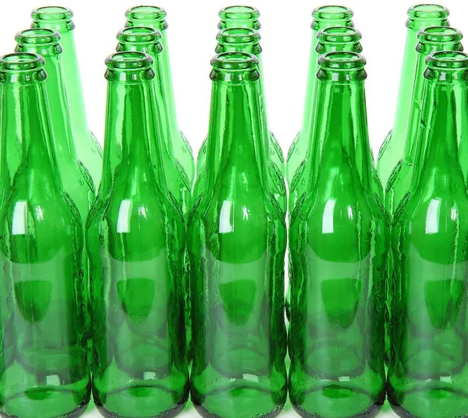 Beer Facts - beer bottles green