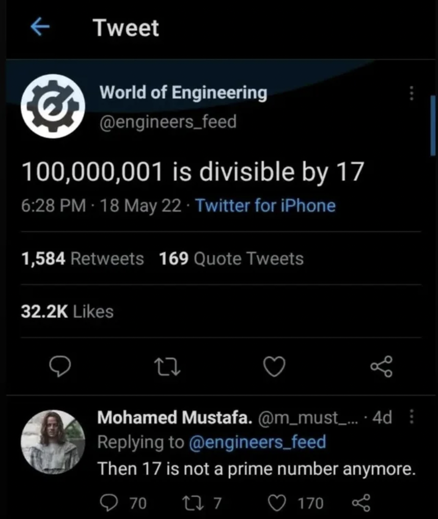 Facepalms - screenshot - Tweet World of Engineering