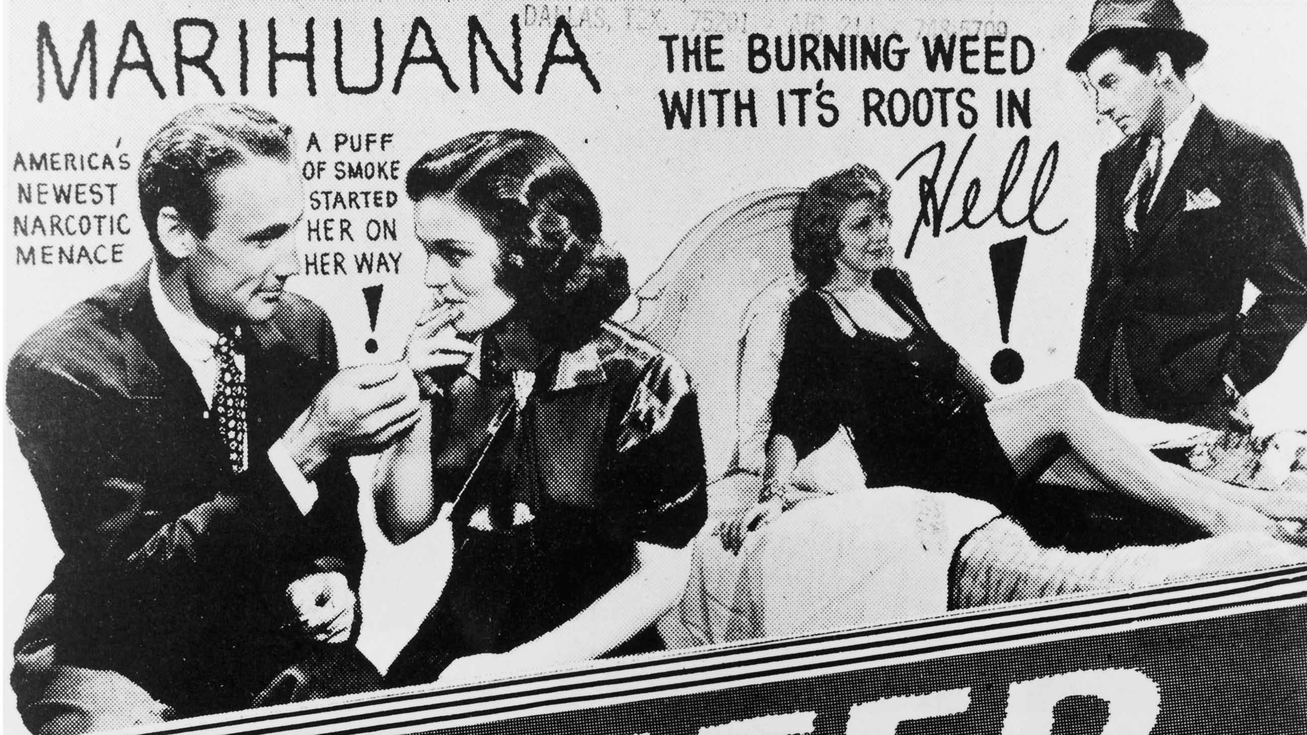 Propaganda in Media - reefer madness - To Marihuana The Burning Weed