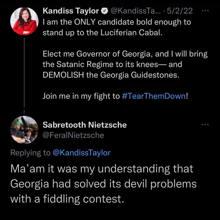 cool random pics - cool pics and memes clay higgins dictionary tweet - Kandiss Taylor ... 5222 I am the Only candidate bold enough to stand up to the Luciferian Cabal. Elect me Governor of Georgia, and I will bring the Satanic Regime to its knees and Demo