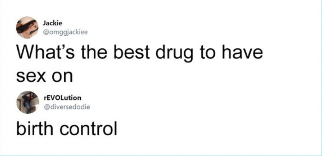 Technically Not Wrong - Jackie What's the best drug to have sex on