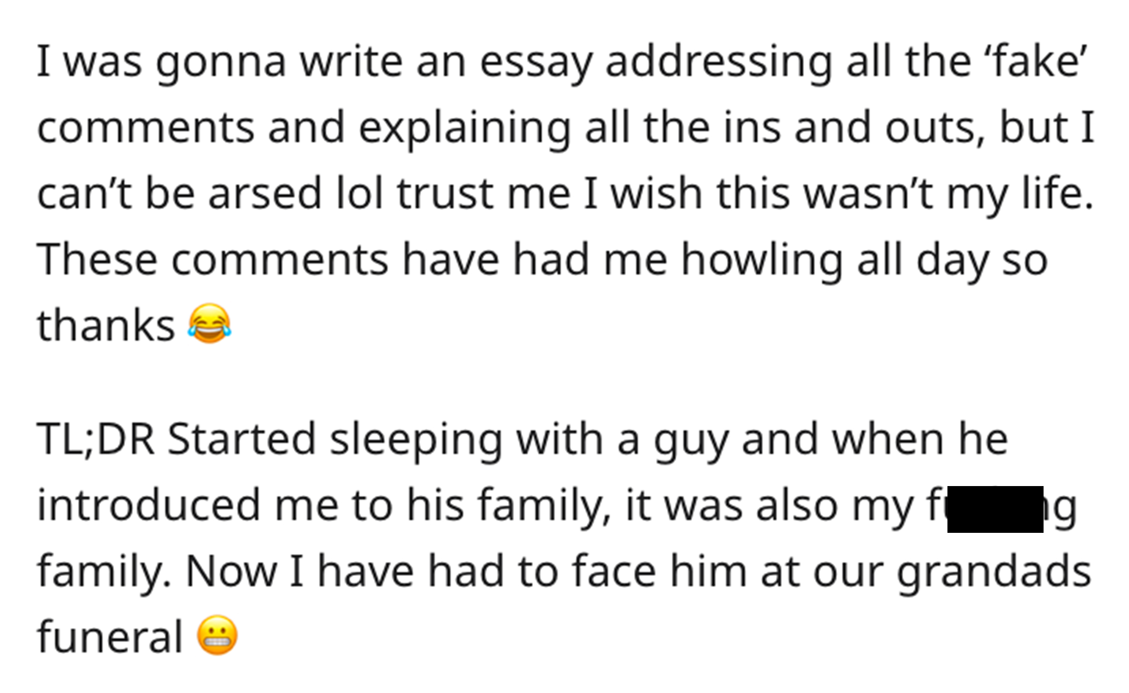 Cousins Sleep Together Reddit - paper - I was gonna write an essay addressing all the 'fake' and explaining all the ins and outs, but I can't be arsed lol trust me I wish this wasn't my life. These have had me howling all day so thanks Tl;Dr Started sleep