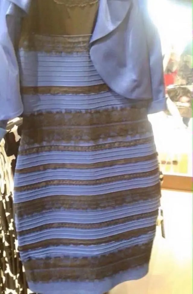 historic internet moments - blue and black dress or white and gold