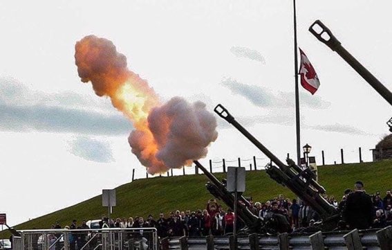 Perfectly Timed Photos - penis cannon