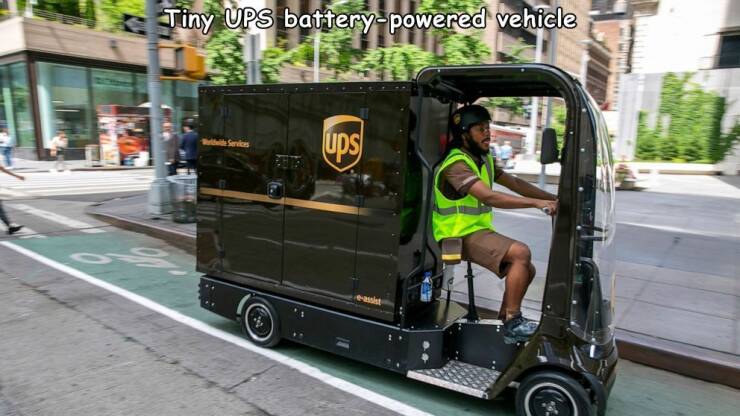 random pics - ups - Tiny Ups batterypowered vehicle 5. Wide Services ups eassist 4.