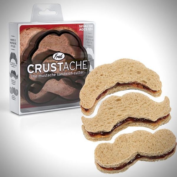 funny memes and pics - ways to cut sandwiches - NANZ53 Nistiche Wale Be Re Wome Suitable For Ages 12 10 a Fred Crustache the mustache sandwich cutter