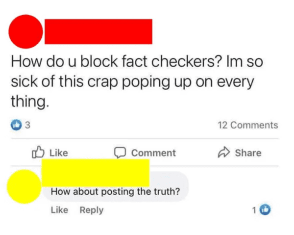funny comments that hit the mark - Truth - How do u block fact checkers? Im so sick of this crap poping up on every thing. 13 12 Comment How about posting the truth? 10