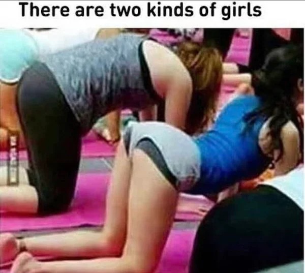 thigh - There are two kinds of girls