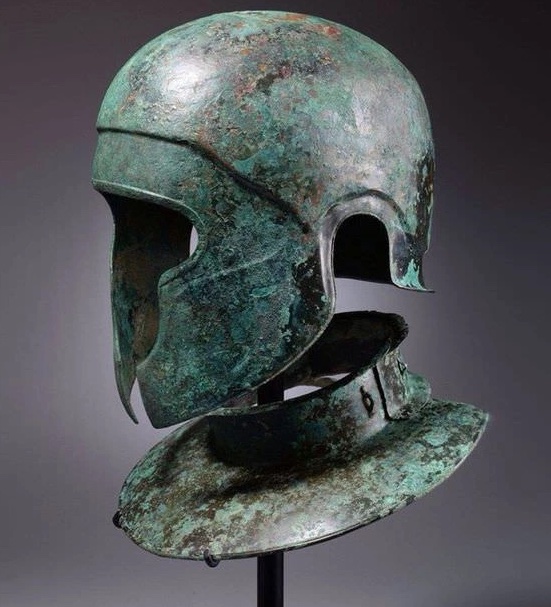 Historical Helmet Pics - samnite helmet