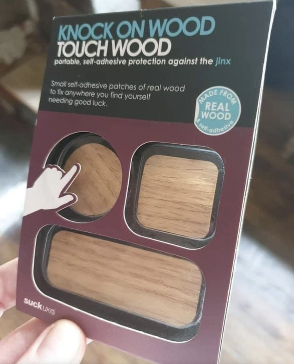 Things That Exist - powder - Knock On Wood Touch Wood portable